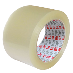 Clear parcel tape 72mm width x 66mtrs. 24 rolls per carton